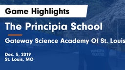 The Principia School vs Gateway Science Academy Of St. Louis Game Highlights - Dec. 5, 2019