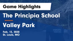 The Principia School vs Valley Park  Game Highlights - Feb. 13, 2020
