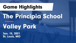 The Principia School vs Valley Park  Game Highlights - Jan. 15, 2021