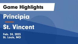 Principia  vs St. Vincent  Game Highlights - Feb. 24, 2023