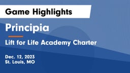 Principia  vs Lift for Life Academy Charter  Game Highlights - Dec. 12, 2023