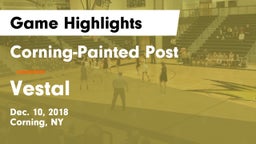 Corning-Painted Post  vs Vestal  Game Highlights - Dec. 10, 2018