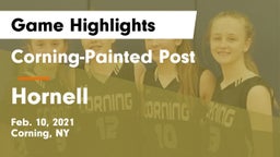 Corning-Painted Post  vs Hornell  Game Highlights - Feb. 10, 2021