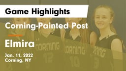 Corning-Painted Post  vs Elmira  Game Highlights - Jan. 11, 2022