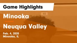 Minooka  vs Neuqua Valley  Game Highlights - Feb. 4, 2020