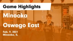 Minooka  vs Oswego East  Game Highlights - Feb. 9, 2021