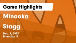 Minooka  vs Stagg  Game Highlights - Dec. 2, 2023