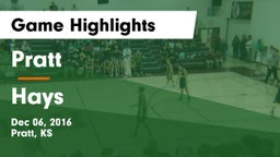Pratt  vs Hays  Game Highlights - Dec 06, 2016