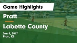 Pratt  vs Labette County  Game Highlights - Jan 6, 2017