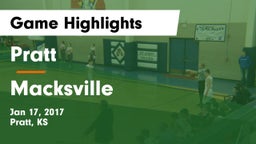Pratt  vs Macksville  Game Highlights - Jan 17, 2017