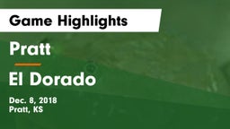 Pratt  vs El Dorado Game Highlights - Dec. 8, 2018