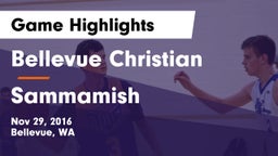 Bellevue Christian  vs Sammamish  Game Highlights - Nov 29, 2016