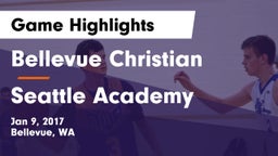 Bellevue Christian  vs Seattle Academy Game Highlights - Jan 9, 2017