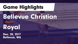 Bellevue Christian  vs Royal  Game Highlights - Dec. 28, 2017