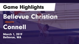 Bellevue Christian  vs Connell  Game Highlights - March 1, 2019