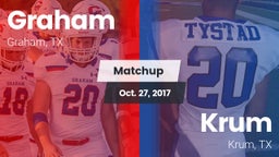 Matchup: Graham  vs. Krum  2017