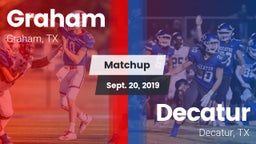 Matchup: Graham  vs. Decatur  2019