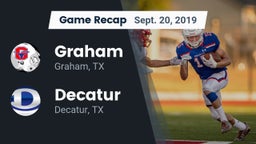 Recap: Graham  vs. Decatur  2019