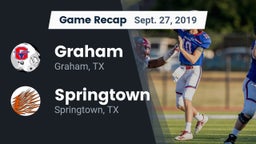 Recap: Graham  vs. Springtown  2019