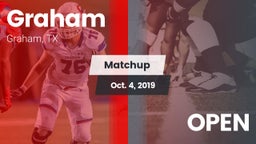 Matchup: Graham  vs. OPEN 2019