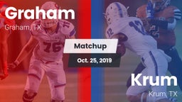 Matchup: Graham  vs. Krum  2019