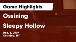 Ossining  vs Sleepy Hollow  Game Highlights - Dec. 6, 2019