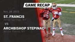 Recap: St. Francis  vs. Archbishop Stepinac  2015