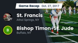 Recap: St. Francis  vs. Bishop Timon-St. Jude  2017