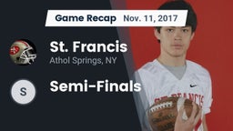 Recap: St. Francis  vs. Semi-Finals 2017