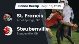 Recap: St. Francis  vs. Steubenville  2019