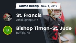 Recap: St. Francis  vs. Bishop Timon-St. Jude  2019