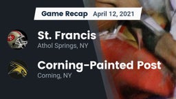 Recap: St. Francis  vs. Corning-Painted Post  2021