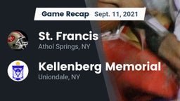 Recap: St. Francis  vs. Kellenberg Memorial  2021