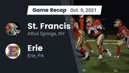 Recap: St. Francis  vs. Erie  2021