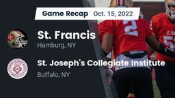 Recap: St. Francis  vs. St. Joseph's Collegiate Institute 2022