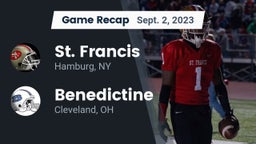 Recap: St. Francis  vs. Benedictine  2023