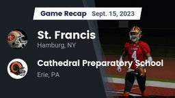 Recap: St. Francis  vs. Cathedral Preparatory School 2023