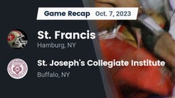 Recap: St. Francis  vs. St. Joseph's Collegiate Institute 2023
