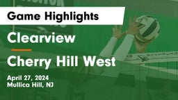 Clearview  vs Cherry Hill West  Game Highlights - April 27, 2024