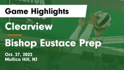 Clearview  vs Bishop Eustace Prep  Game Highlights - Oct. 27, 2022