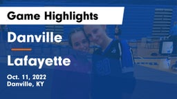 Danville  vs Lafayette  Game Highlights - Oct. 11, 2022
