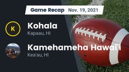 Recap: Kohala  vs. Kamehameha Hawai'i  2021