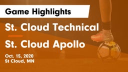 St. Cloud Technical  vs St. Cloud Apollo  Game Highlights - Oct. 15, 2020