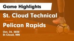 St. Cloud Technical  vs Pelican Rapids Game Highlights - Oct. 24, 2020