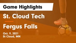 St. Cloud Tech vs Fergus Falls  Game Highlights - Oct. 9, 2021