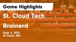 St. Cloud Tech vs Brainerd  Game Highlights - Sept. 6, 2022