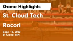 St. Cloud Tech vs Rocori  Game Highlights - Sept. 13, 2022