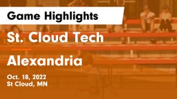 St. Cloud Tech vs Alexandria  Game Highlights - Oct. 18, 2022