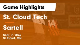 St. Cloud Tech vs Sartell  Game Highlights - Sept. 7, 2023