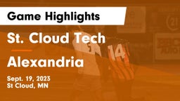 St. Cloud Tech vs Alexandria  Game Highlights - Sept. 19, 2023